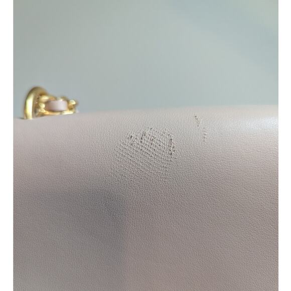 Tory Burch Britten Large Adjustable Leather Shoulder Purse Leather Light Pink - Picture 6 of 13